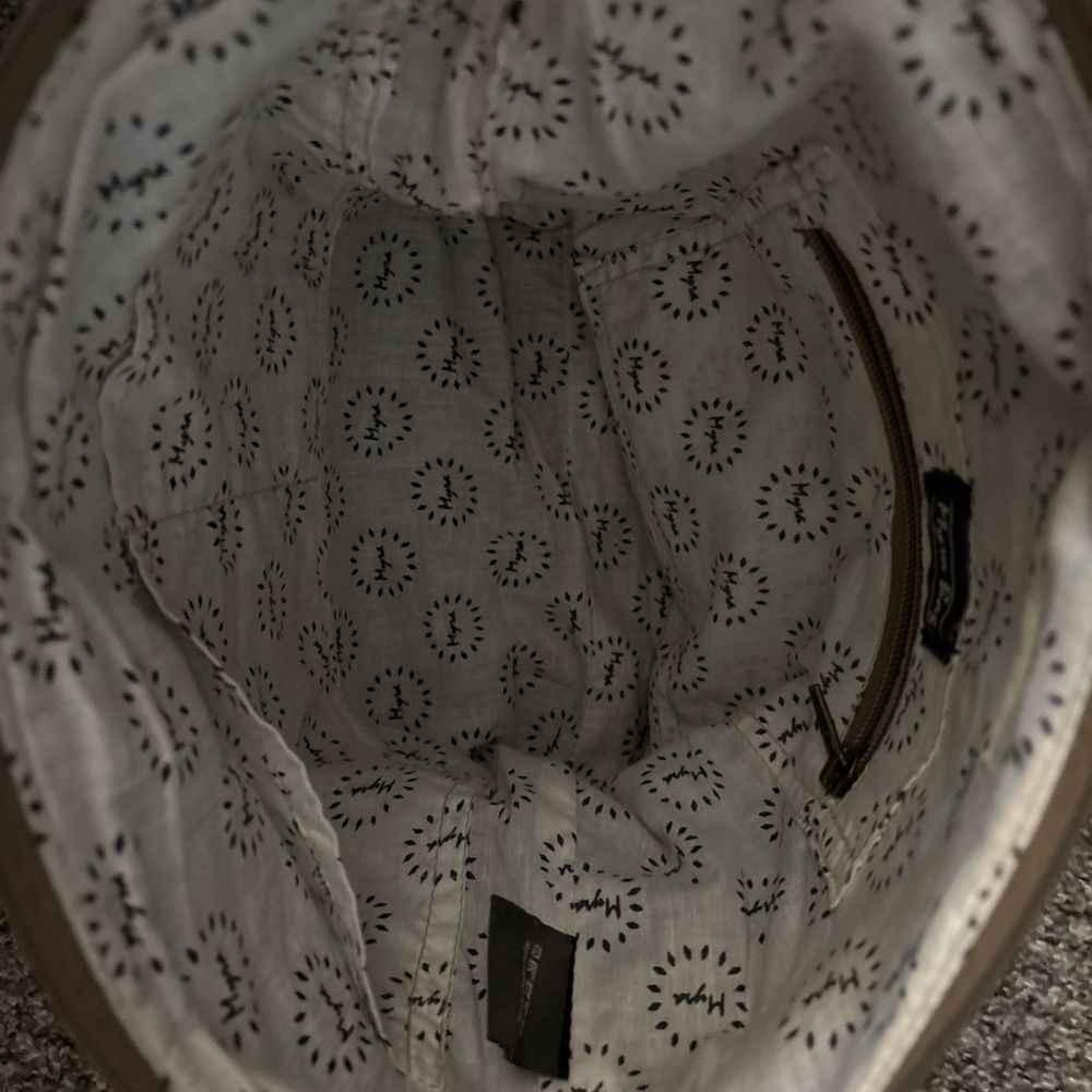 Myra Bag Western leather Crossbody bag, Upcycled Canvas And Cowhide Detail - Picture 3 of 7